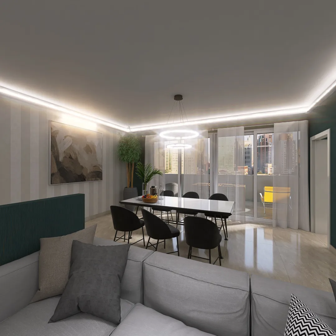 Copy of Appartamento Monza Tabarro1 3d design renderings
