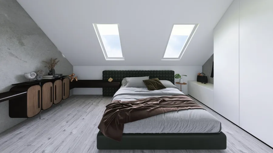 Bedroom C 3d design renderings