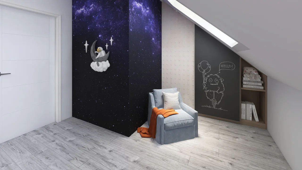 KidsRoom 3d design renderings