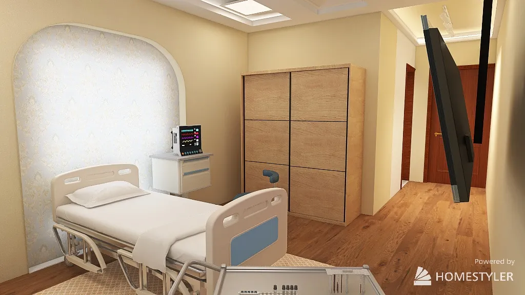 hospital 3d design renderings