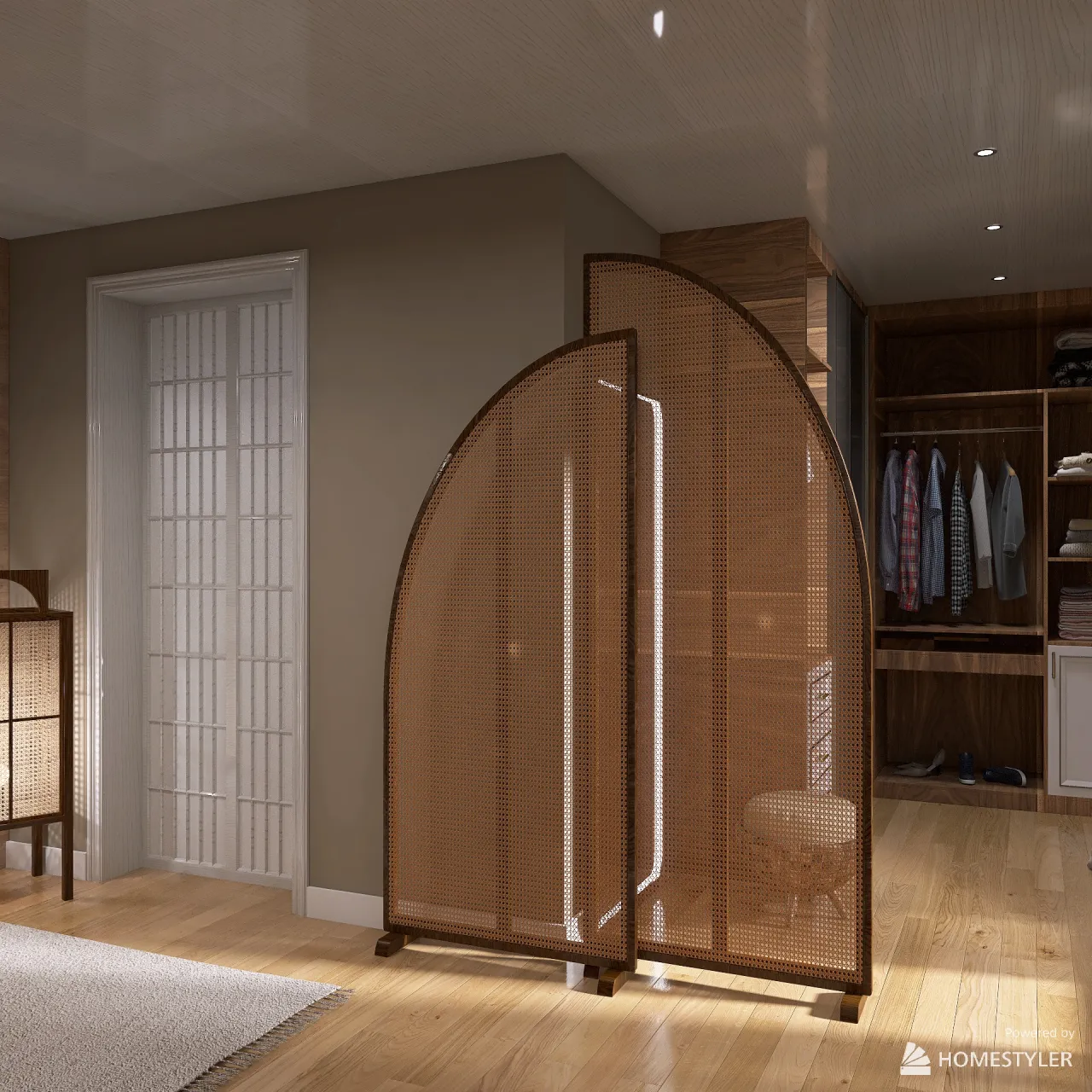 CloakRoom 3d design renderings