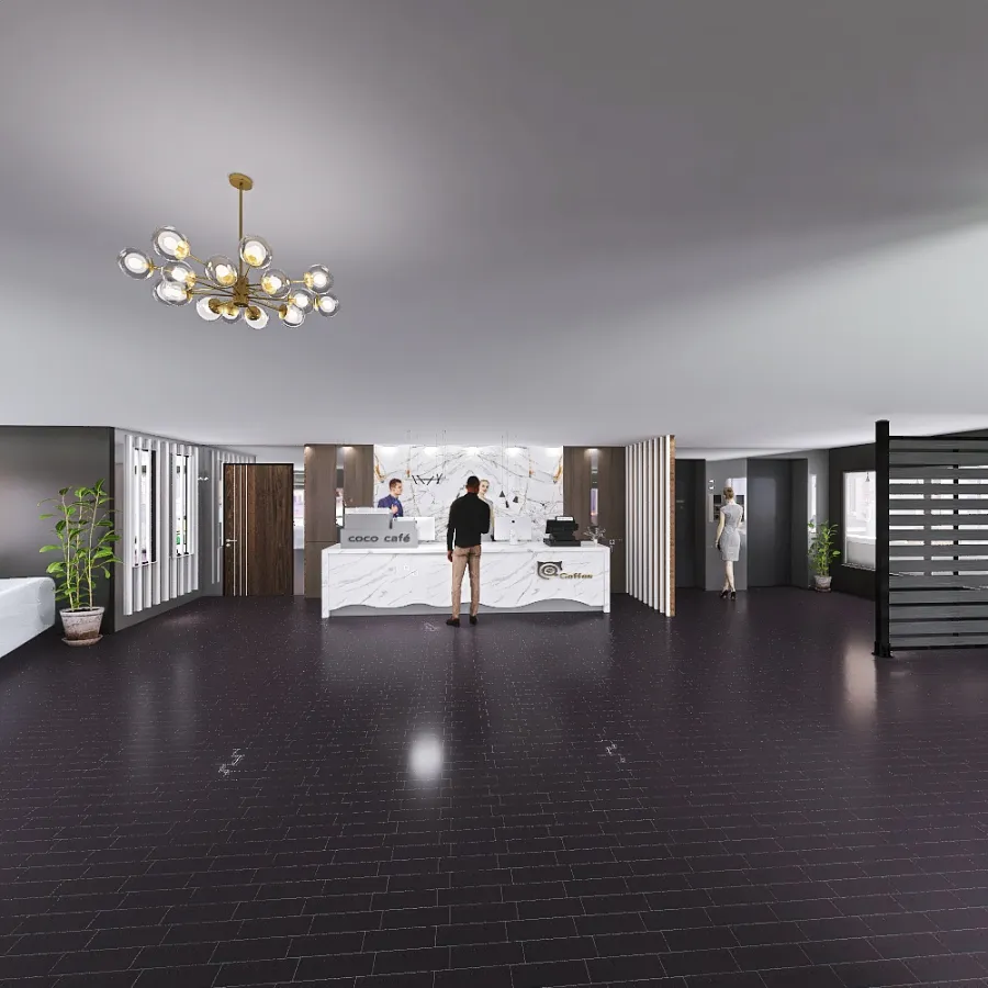 hoko hotel 3d design renderings