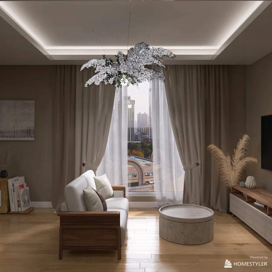 Bedroom with Cloak 3d design renderings
