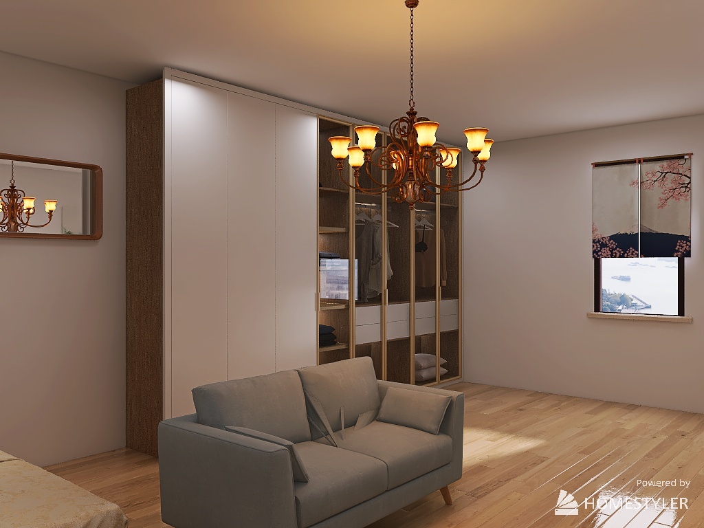 Random Aesthetic Bedroom 3d design renderings