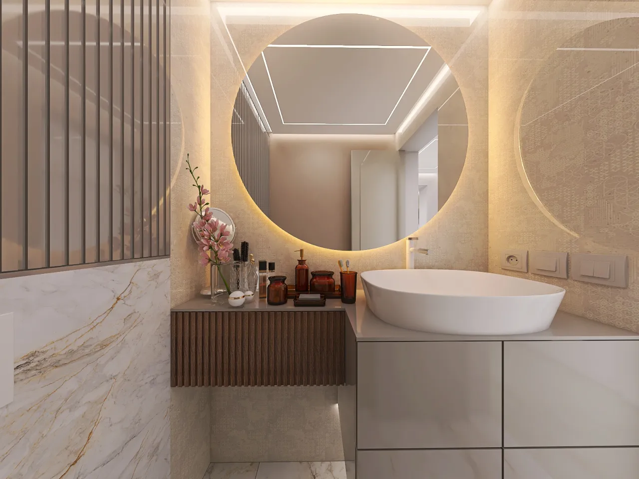 SecondBathroom 3d design renderings