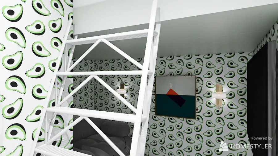 Детская комната лабиринт 3d design renderings