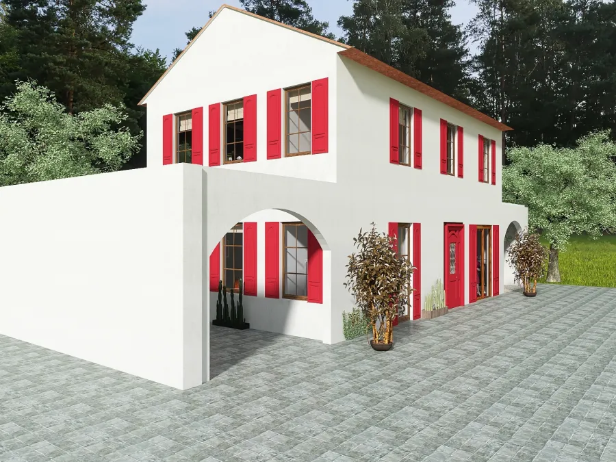a casa san nazzaro 3d design renderings