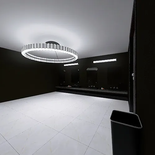 Second bathroom 3d design renderings