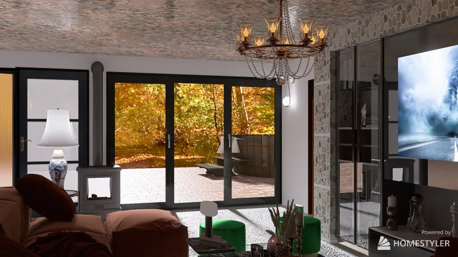 CAVE   HOUSE 3d design renderings