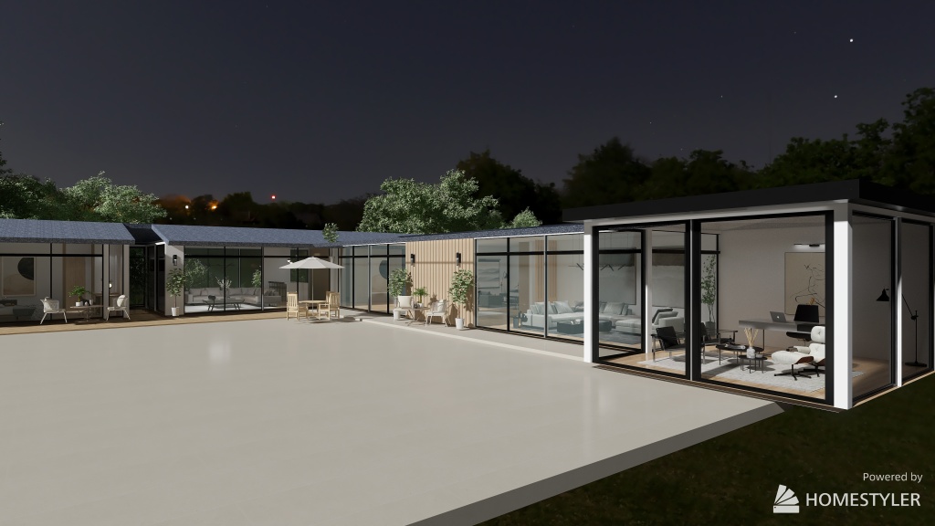 Ladera Vista Residence 3d design renderings