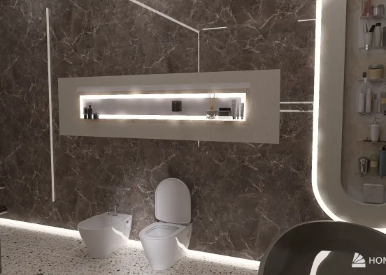 bathroom decor idea Design Rendering
