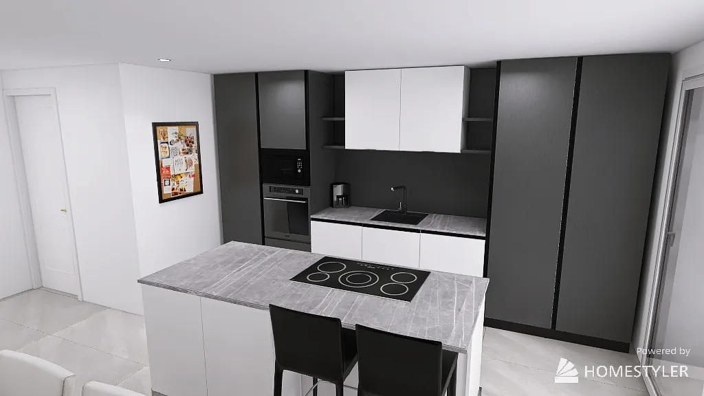 Kitchen 290123 3d design renderings