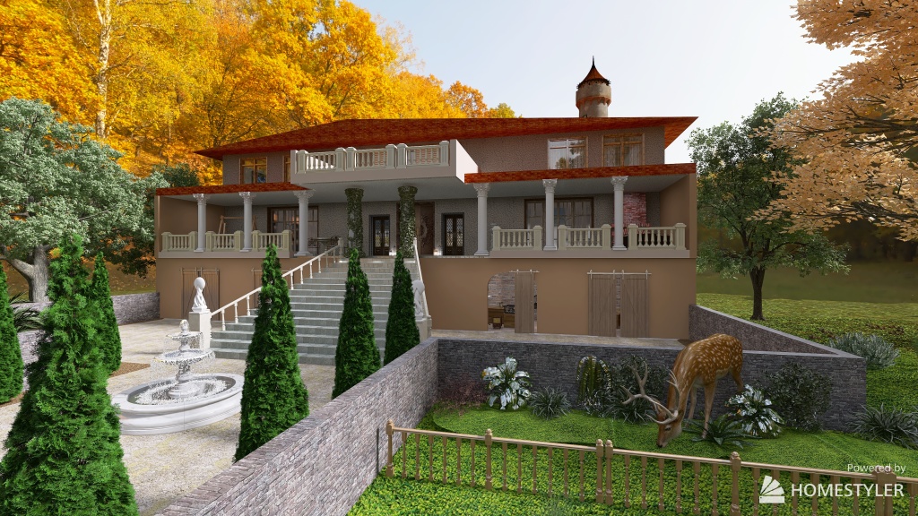 Storytelling: Villa abbandonata - abandoned Villa in Tuscany 3d design renderings