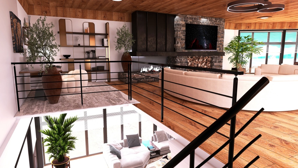 Seclusion 3d design renderings