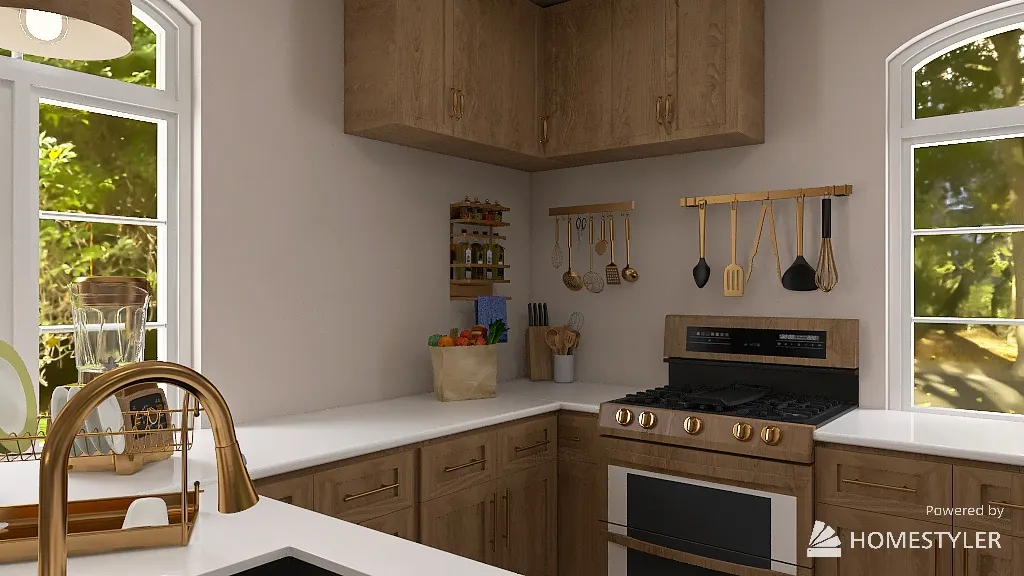 Kitchen 3d design renderings