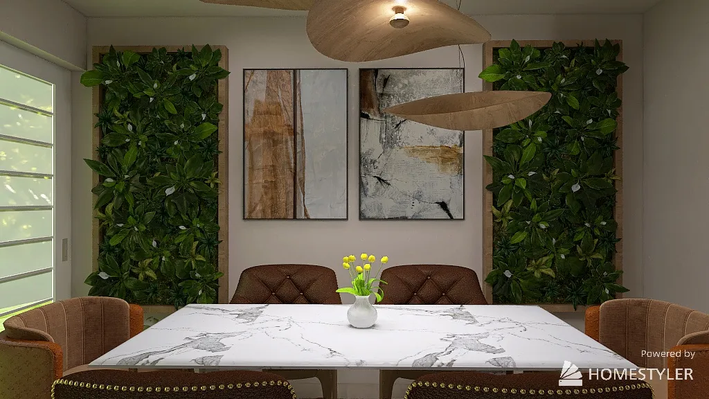 DiningRoom 3d design renderings