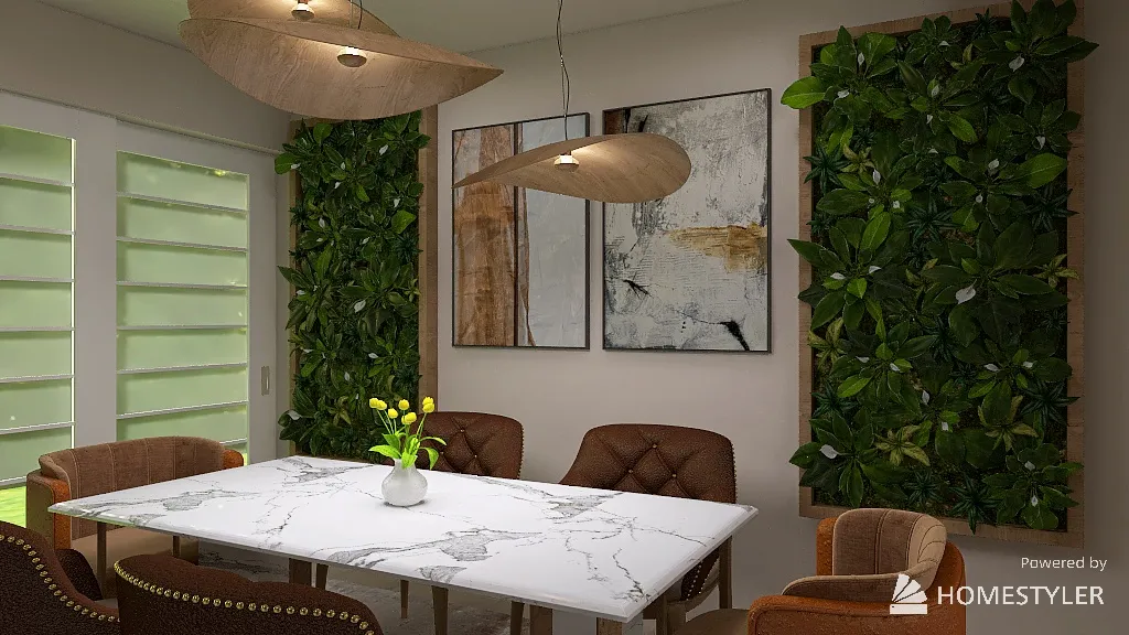 DiningRoom 3d design renderings