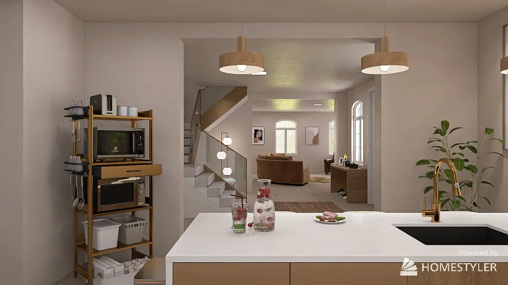 Kitchen 3d design renderings