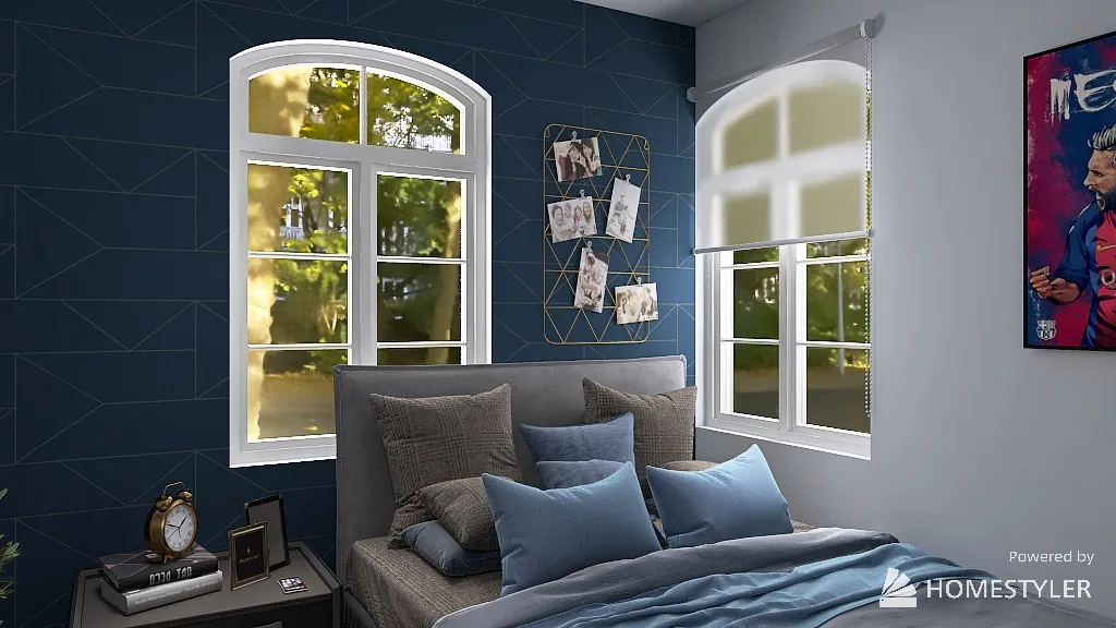 Bedroom 3d design renderings