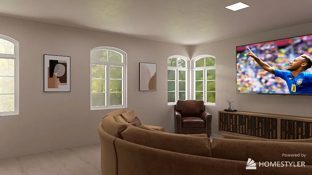 LivingRoom 3d design renderings