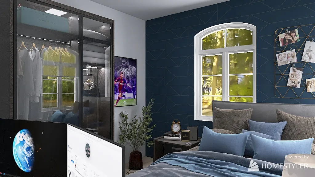 Bedroom 3d design renderings