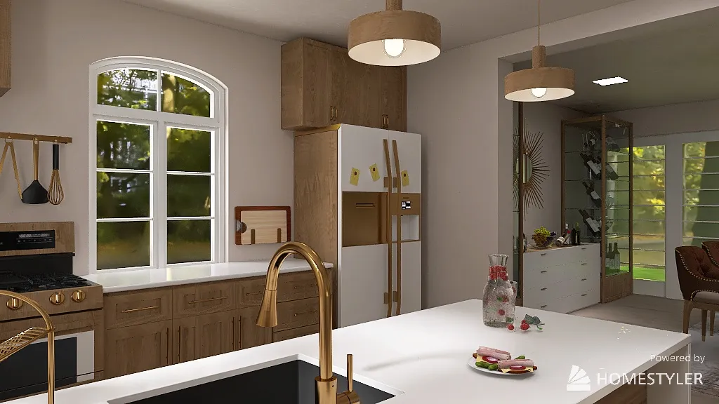 Kitchen 3d design renderings