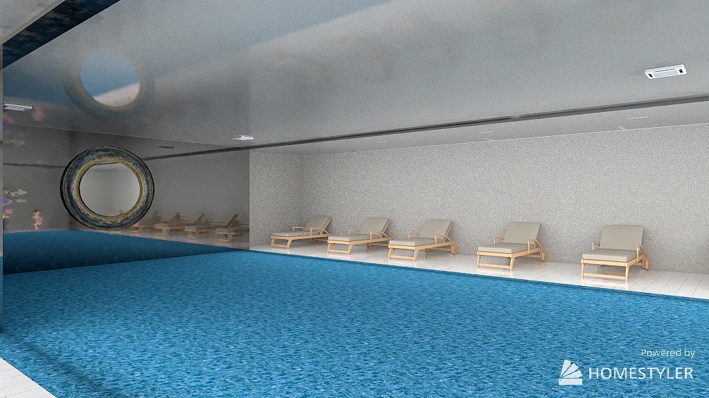 Luxury Gym 3d design renderings