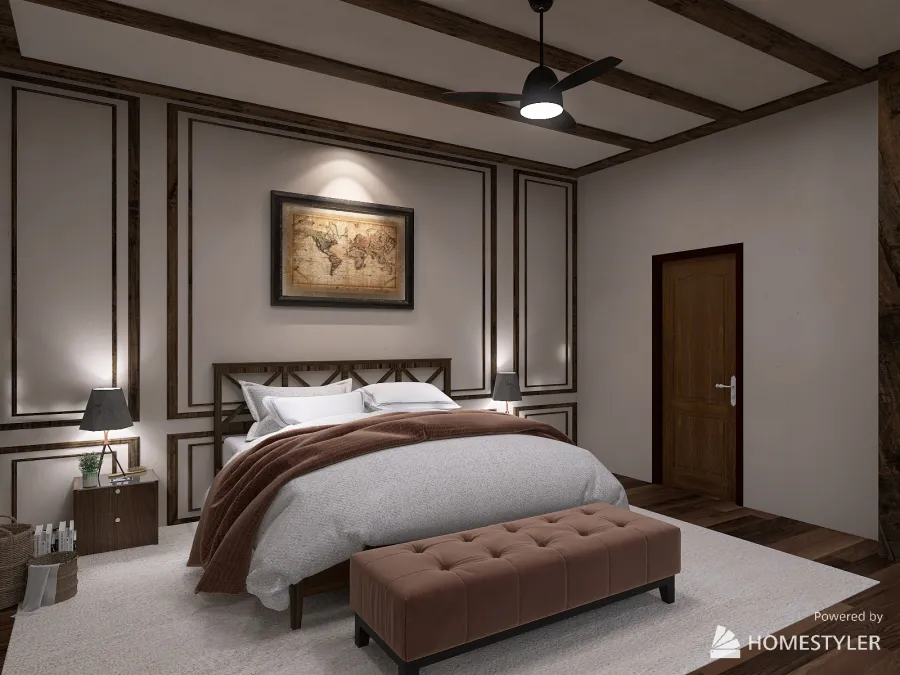 Rustic dreamed house 3d design renderings
