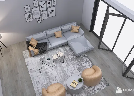 living room assignment Design Rendering