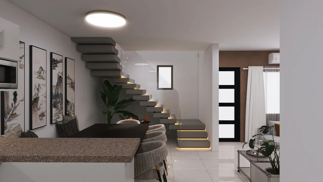 Casa Yessica DM 3d design renderings
