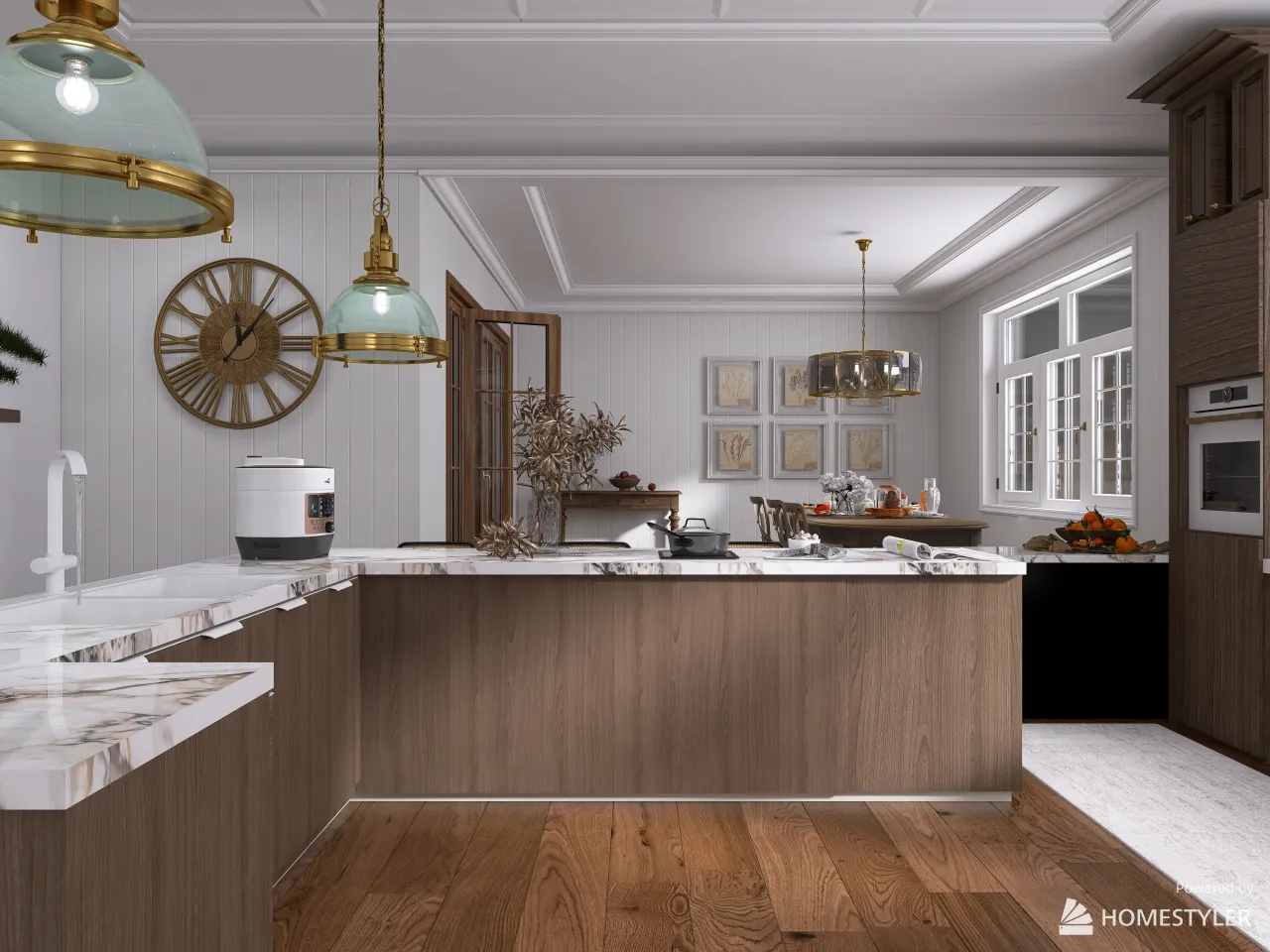 Kitchen 3d design renderings