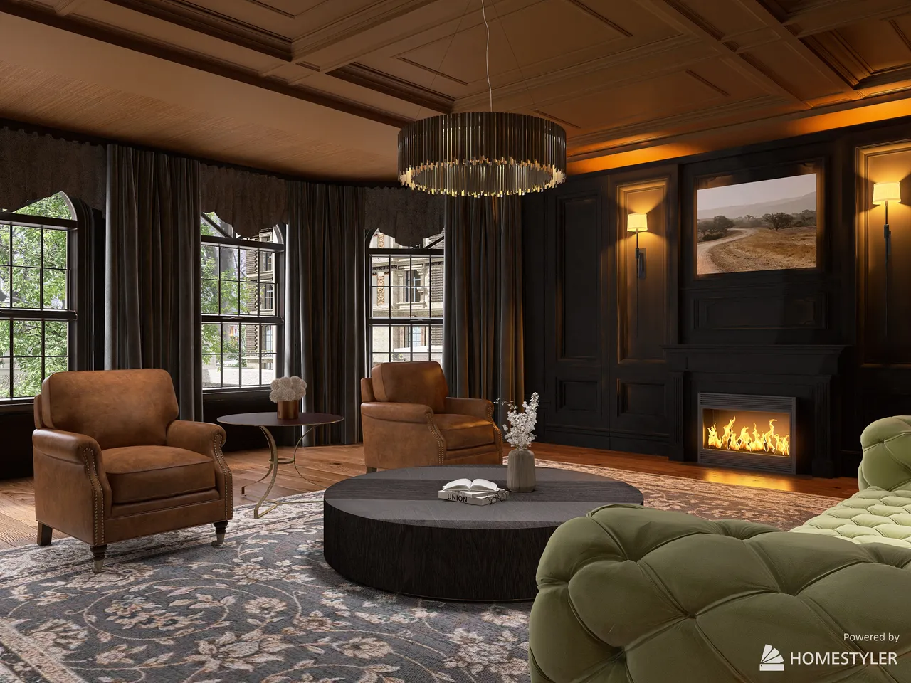 LivingRoom 3d design renderings