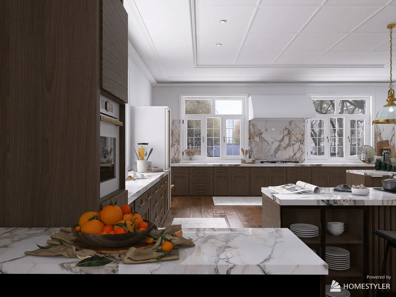 Kitchen 3d design renderings