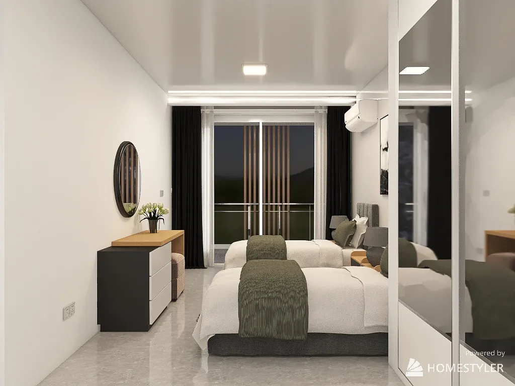 Bedroom 3d design renderings