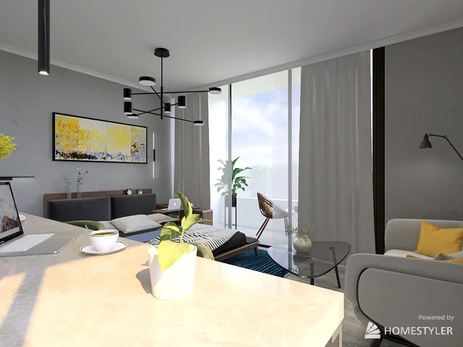 ApartHotel 3d design renderings