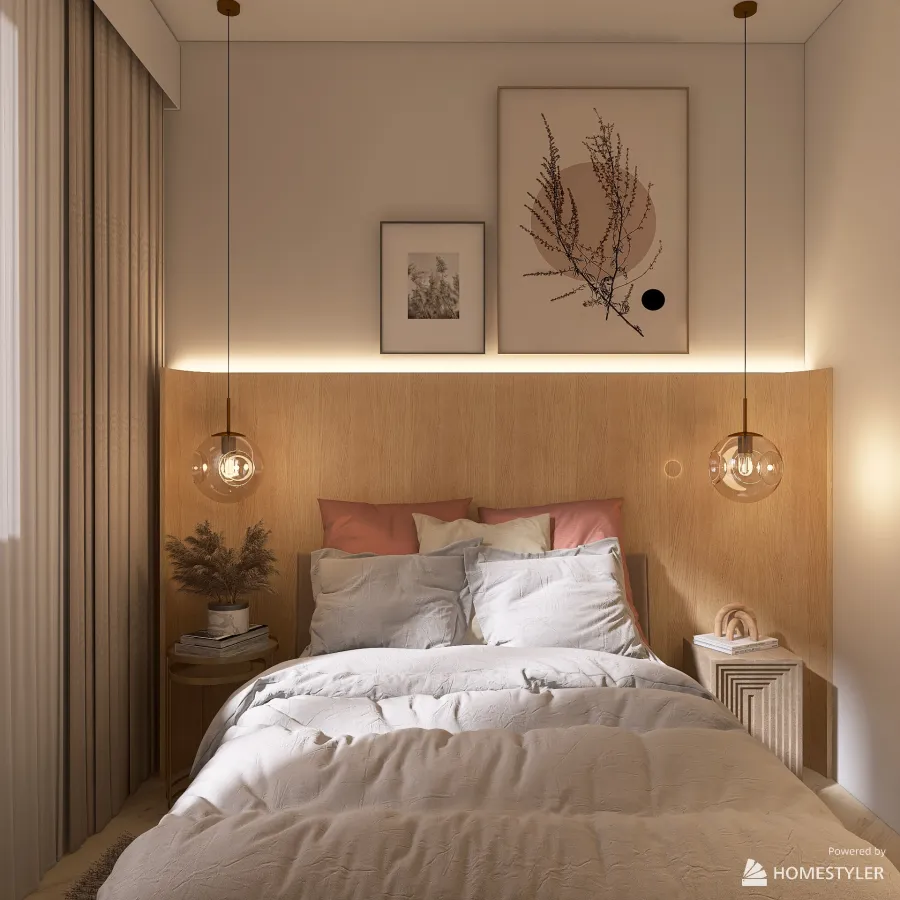 Apartamento Carvalho 3d design renderings