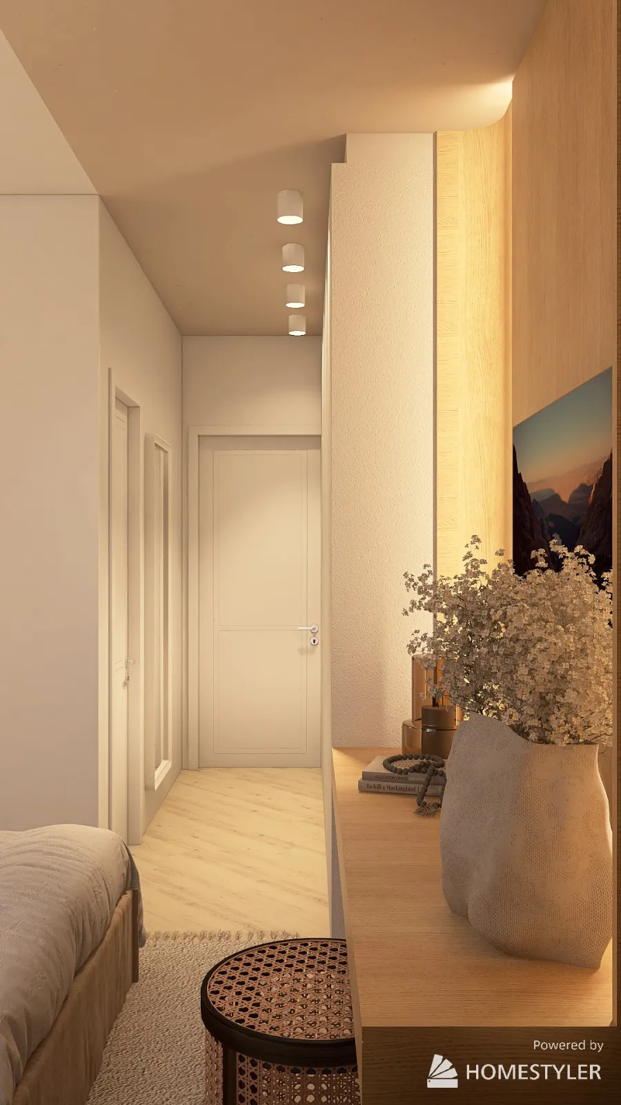 Apartamento Carvalho 3d design renderings