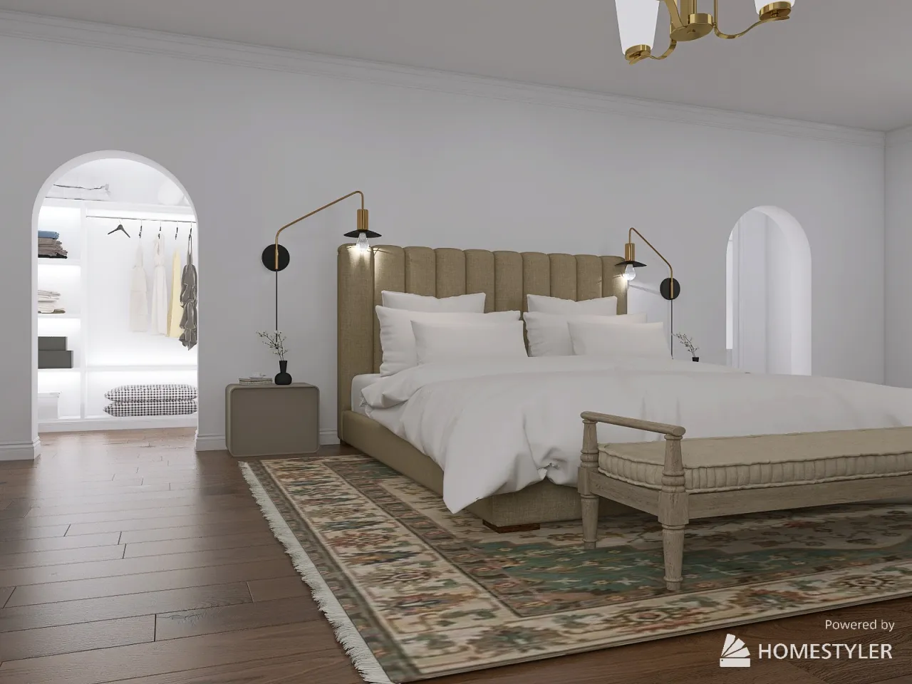 Bedroom 3d design renderings