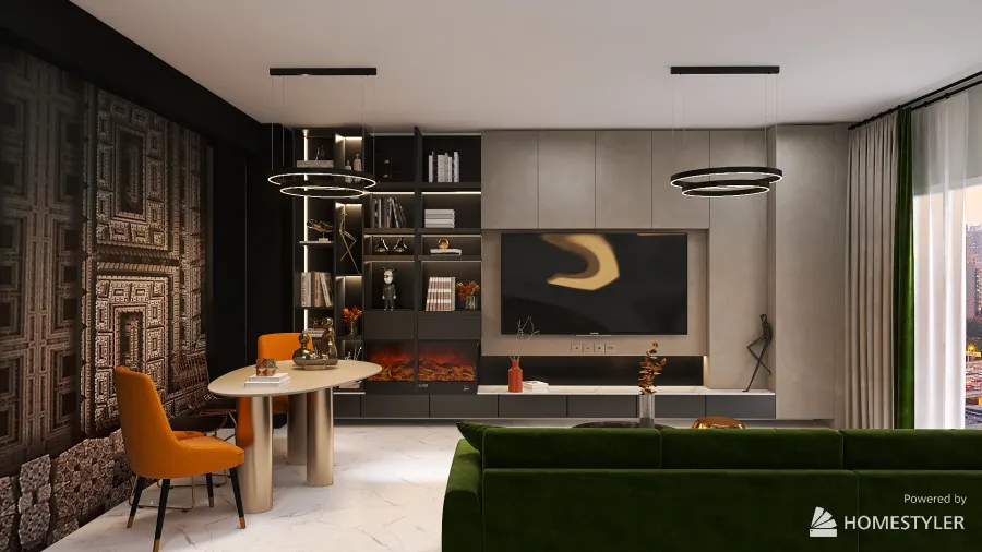 Living-room ap Suceava 3d design renderings