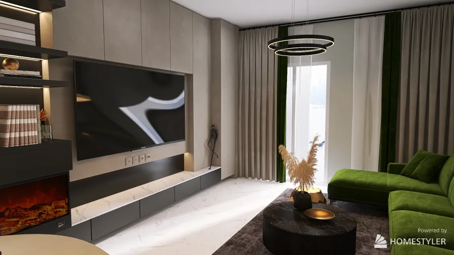 Living-room ap Suceava 3d design renderings