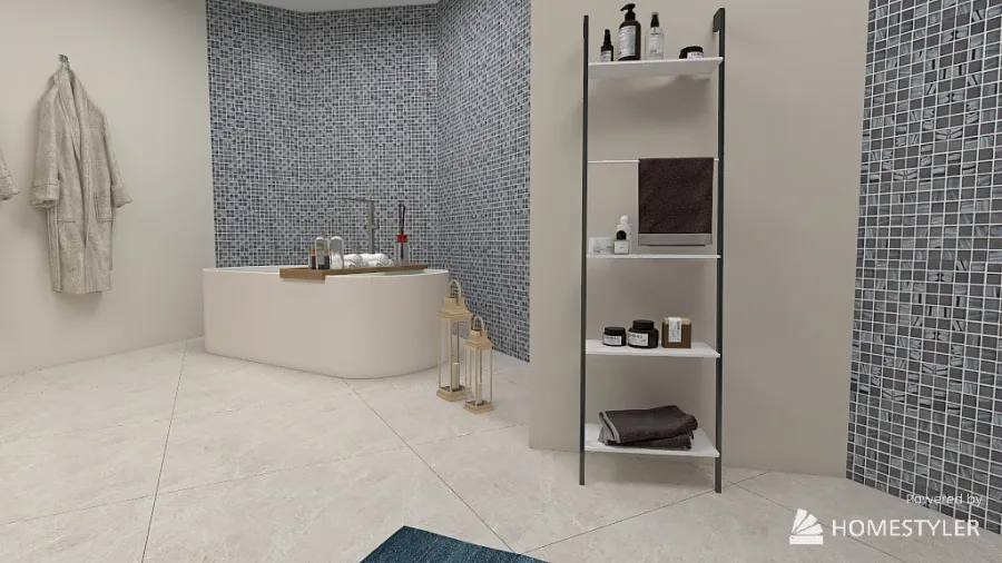 Heart-to-Heart Room (Vista al mar) 3d design renderings