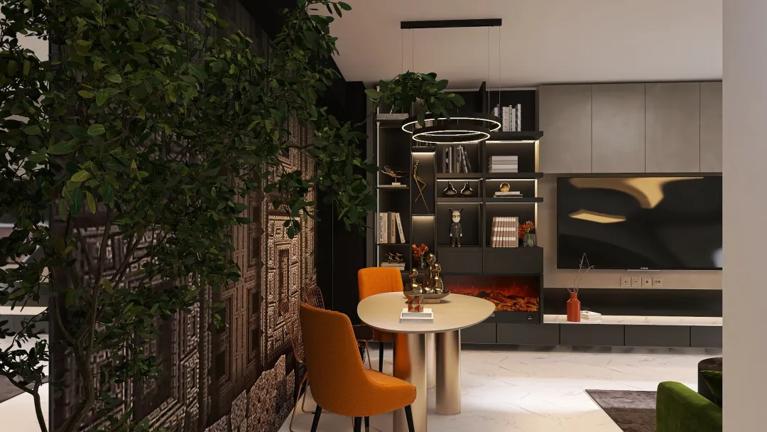 Copy of Living-room ap Suceava 3d design renderings