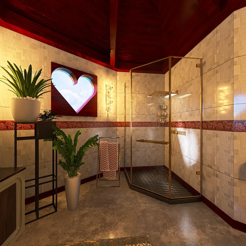 Bathroom 3d design renderings