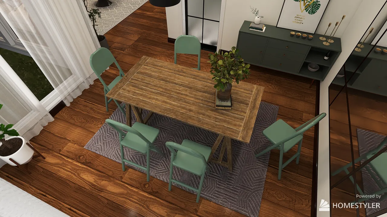 DiningRoom 3d design renderings