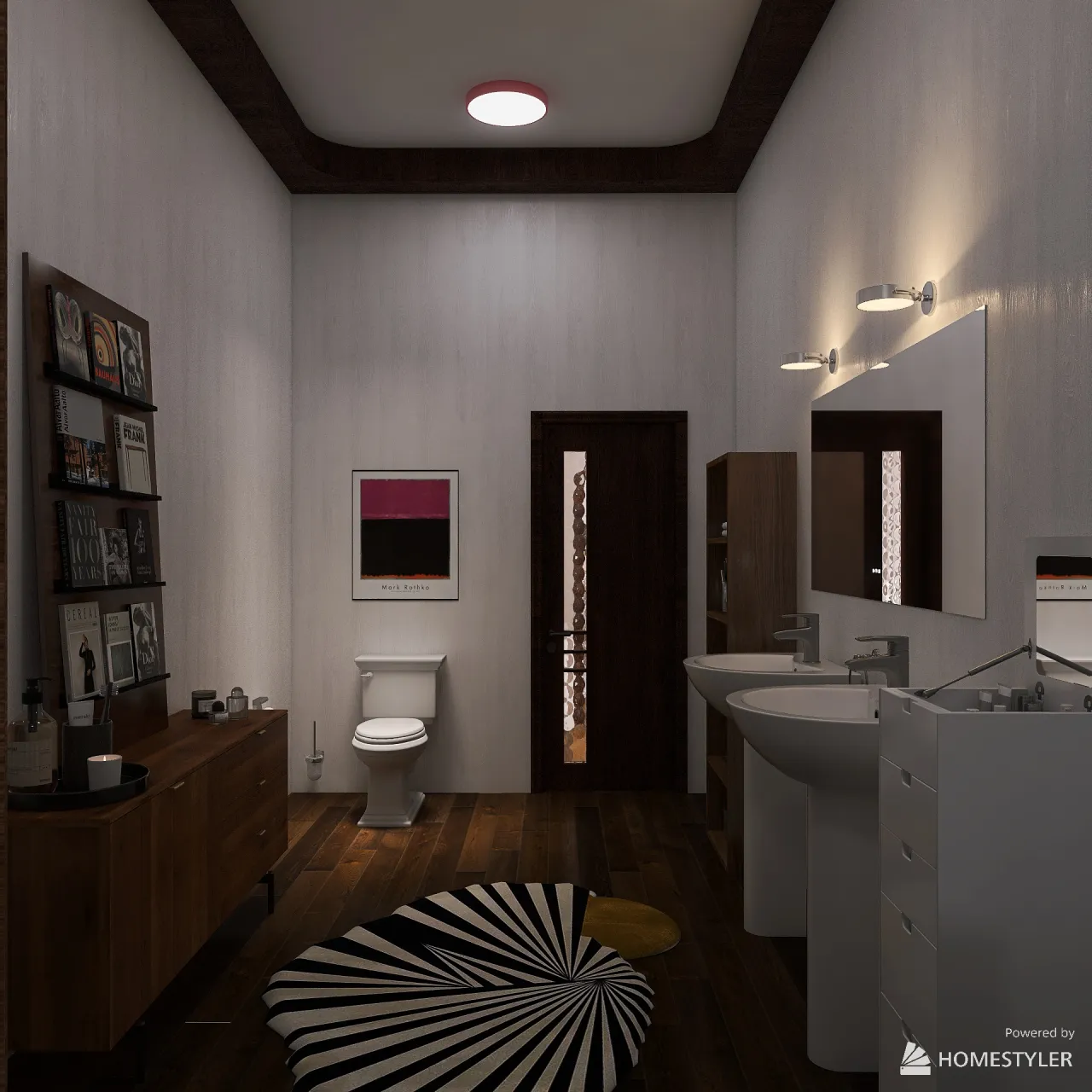 Bathroom 3d design renderings