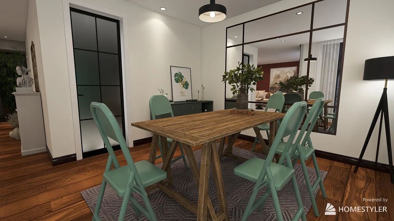 DiningRoom 3d design renderings