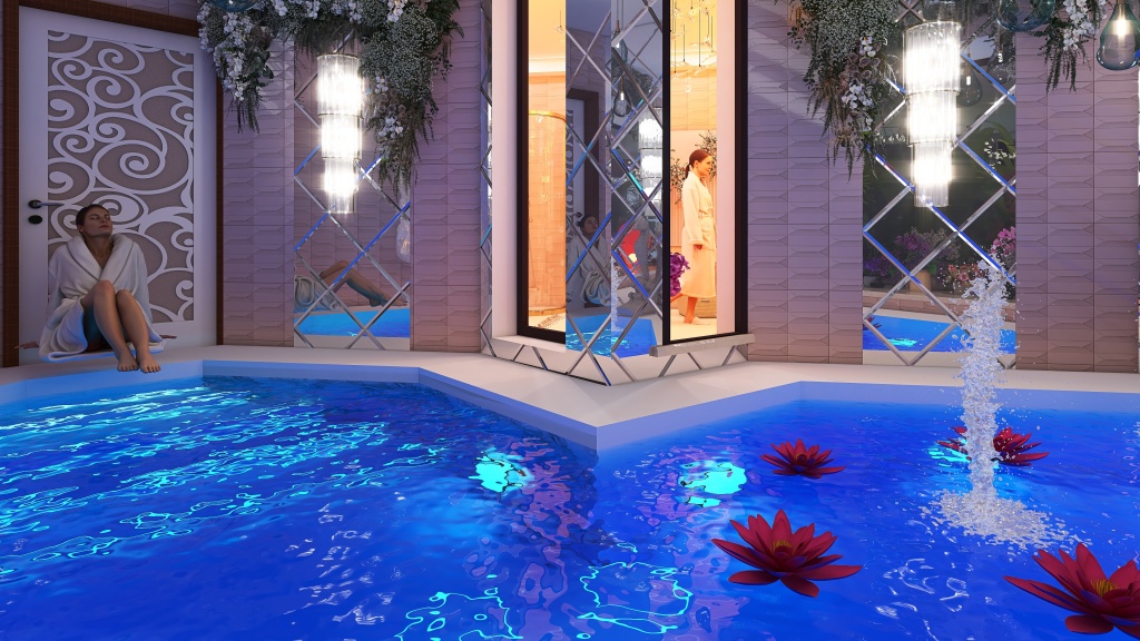Heart-to-Heart Room contest "Heart of the Ocean" hotel 3d design renderings