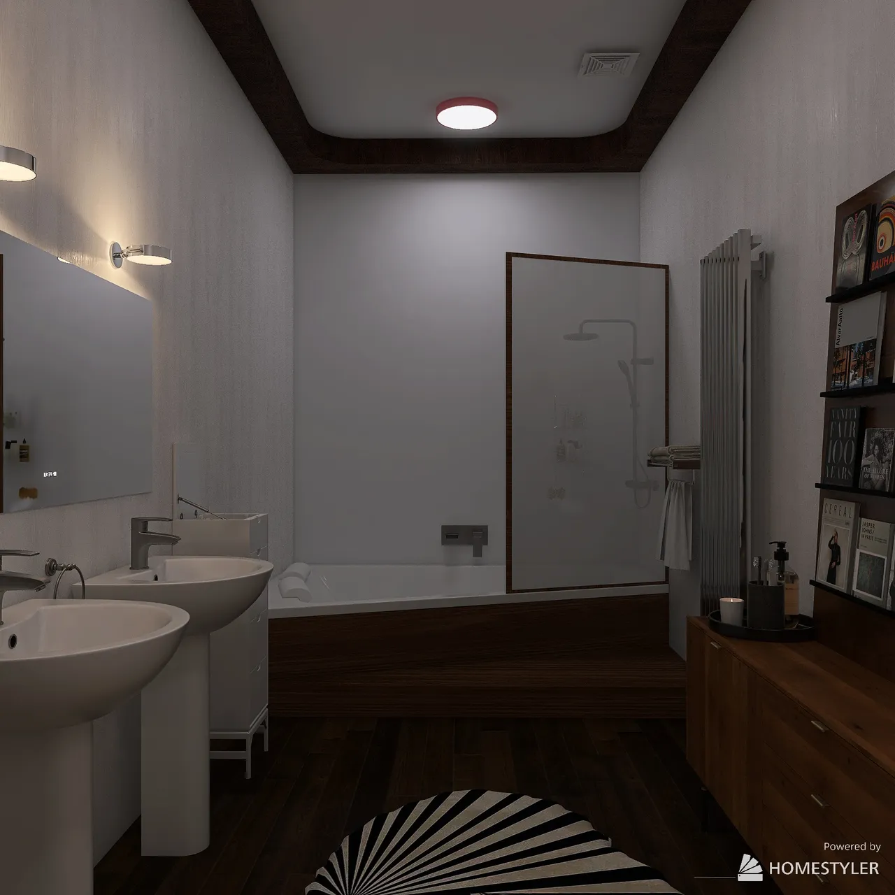 Bathroom 3d design renderings