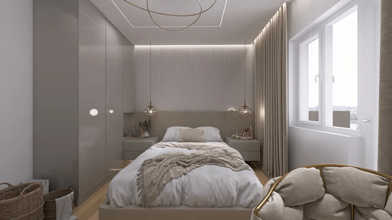 Bedroom 3d design renderings