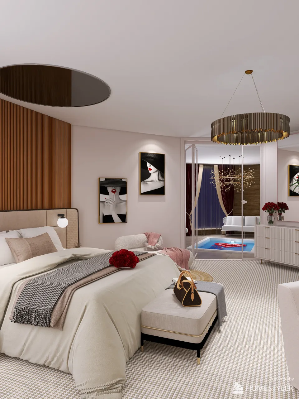 MasterBedroom 3d design renderings